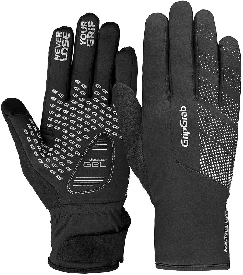 GripGrab Ride Waterproof Winter Cycling Gloves Windproof Thermal Padded Fleece Lined Cold Weather Warm Bicycle Glove - Image 1